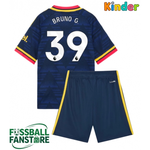 Arsenal Bruno Guimaraes #39 Replik Auswärtstrikot Kinder 2026-27 Kurzarm (+ Kurze Hosen)